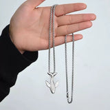 Boogzel Apparel Whale Pendant Necklace, view 2