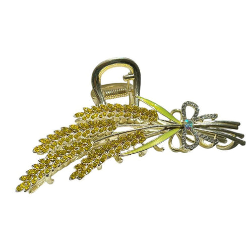 Boogzel Apparel Wheat Flower Hair Claw