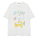 Boogzel Apparel Whimsical Doodle Graphic Tee, view 3