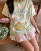 Boogzel Apparel Whimsical Doodle Graphic Tee, view 6