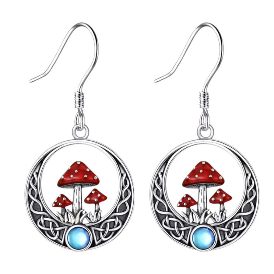 Boogzel Apparel Whimsical Mushroom Earrings