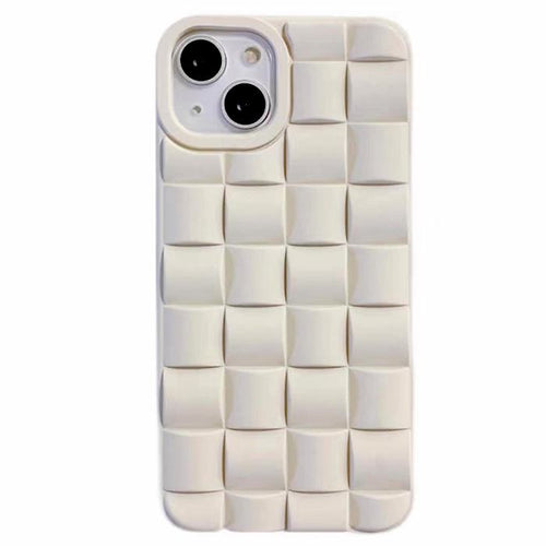 Boogzel Apparel White Checkered iPhone Case