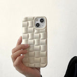 Boogzel Apparel White Checkered iPhone Case, view 2