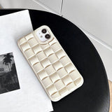 Boogzel Apparel White Checkered iPhone Case, view 4