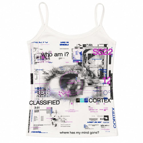 Boogzel Apparel Who Am I Graphic Tank Top