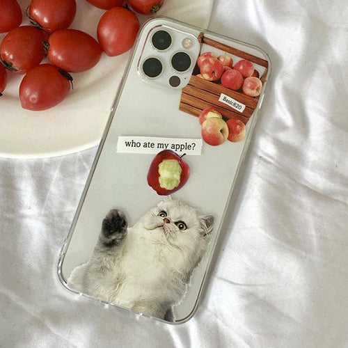 Boogzel Apparel Who Ate My Apple iPhone Case