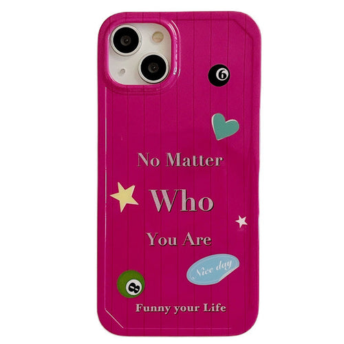 Boogzel Apparel Who You Are iPhone Case