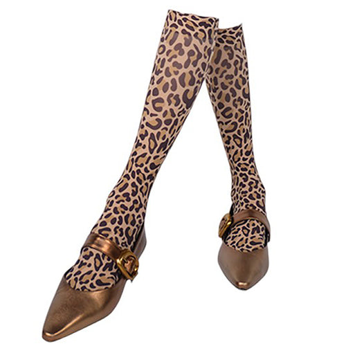 Boogzel Apparel Wild Aura Leopard Print Socks