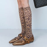 Boogzel Apparel Wild Aura Leopard Print Socks, view 2