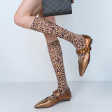 Boogzel Apparel Wild Aura Leopard Print Socks, view 4