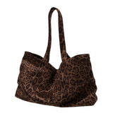 Boogzel Apparel Wild Aura Leopard Tote Bag, view 4