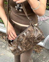 Boogzel Apparel Wild Aura Y2K Baguette Bag, view 2