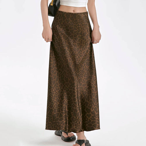 Boogzel Apparel Wild Thing Leopard Maxi Skirt