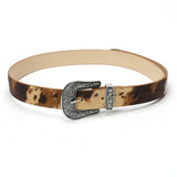 Boogzel Apparel Wild West Cow Print Belt, view 2