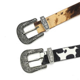 Boogzel Apparel Wild West Cow Print Belt, view 3