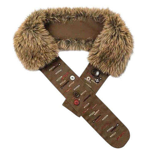 Boogzel Apparel Wild West Fur Statement Belt