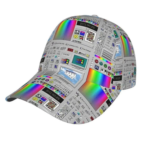 Boogzel Apparel Windows XP Aesthetic Baseball Cap