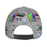 Boogzel Apparel Windows XP Aesthetic Baseball Cap, view 3