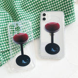 Boogzel Apparel Wine Glass iPhone Case, view 2
