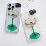 Boogzel Apparel Wine Glass iPhone Case, view 4