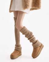 Boogzel Apparel Winter Feels Ribbed Leg Warmers, view 4