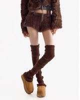 Boogzel Apparel Winter Feels Ribbed Leg Warmers, view 5