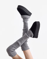 Boogzel Apparel Winter Feels Ribbed Leg Warmers, view 6