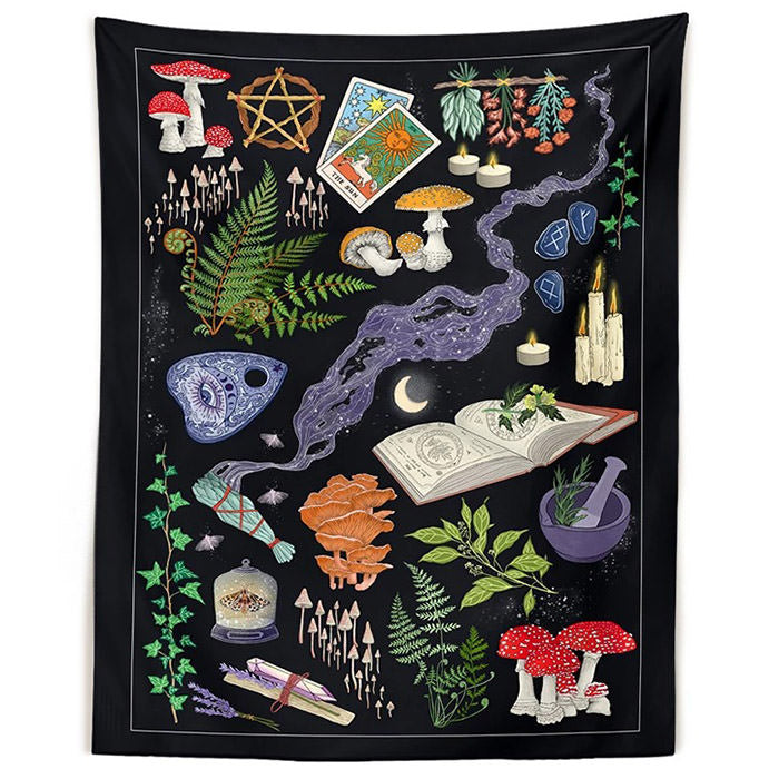 Boogzel Apparel Witch Wall Tapestry