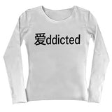 Boogzel Apparel Y2K Addicted Long Sleeve Top, view 3