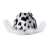 Boogzel Apparel Y2K Aesthetic Cow Print Hat, view 2