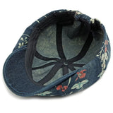 Boogzel Apparel Y2K Aesthetic Floral Denim Cap, view 6