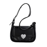 Boogzel Apparel Y2K Aesthetic Heart Bag, view 2