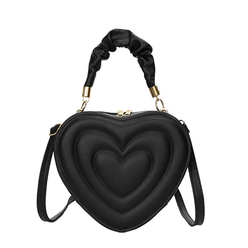 Boogzel Apparel Y2K Aesthetic Heart-Shaped Bag