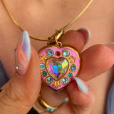 Boogzel Apparel Y2K Aesthetic Pendant Necklace, view 3