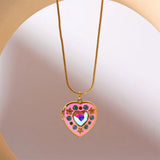 Boogzel Apparel Y2K Aesthetic Pendant Necklace, view 4