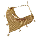 Boogzel Apparel Y2K Aesthetic Star Bandana, view 5