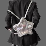 Boogzel Apparel Y2K Aesthetic Star-Shaped Backpack, view 2