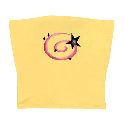 Boogzel Apparel Y2K Aesthetic Star Tube Top