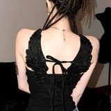 Boogzel Apparel Y2K Angel Wings Cami Top, view 4