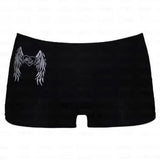 Boogzel Apparel Y2K Angel Wings Shorts, view 3