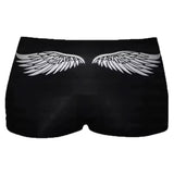 Boogzel Apparel Y2K Angel Wings Shorts, view 4