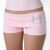 Boogzel Apparel Y2K Angel Wings Shorts, view 5