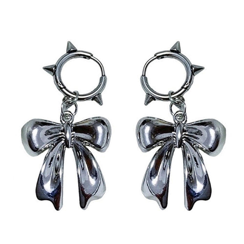 Boogzel Apparel Y2K Bowknot Stud Earrings