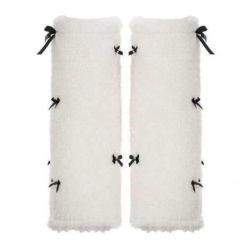 Boogzel Apparel Y2K Bows Leg Warmers