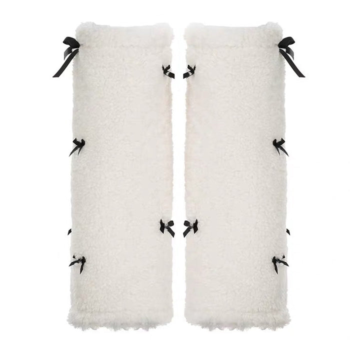 Boogzel Apparel Y2K Bows Leg Warmers