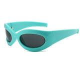 Boogzel Apparel Y2K Bug Eye Sunglasses, view 4