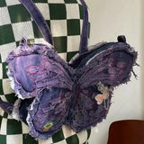 Boogzel Apparel Y2K Butterfly Shoulder Bag, view 6
