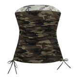 Boogzel Apparel Y2K Camouflage Tube Top, view 2