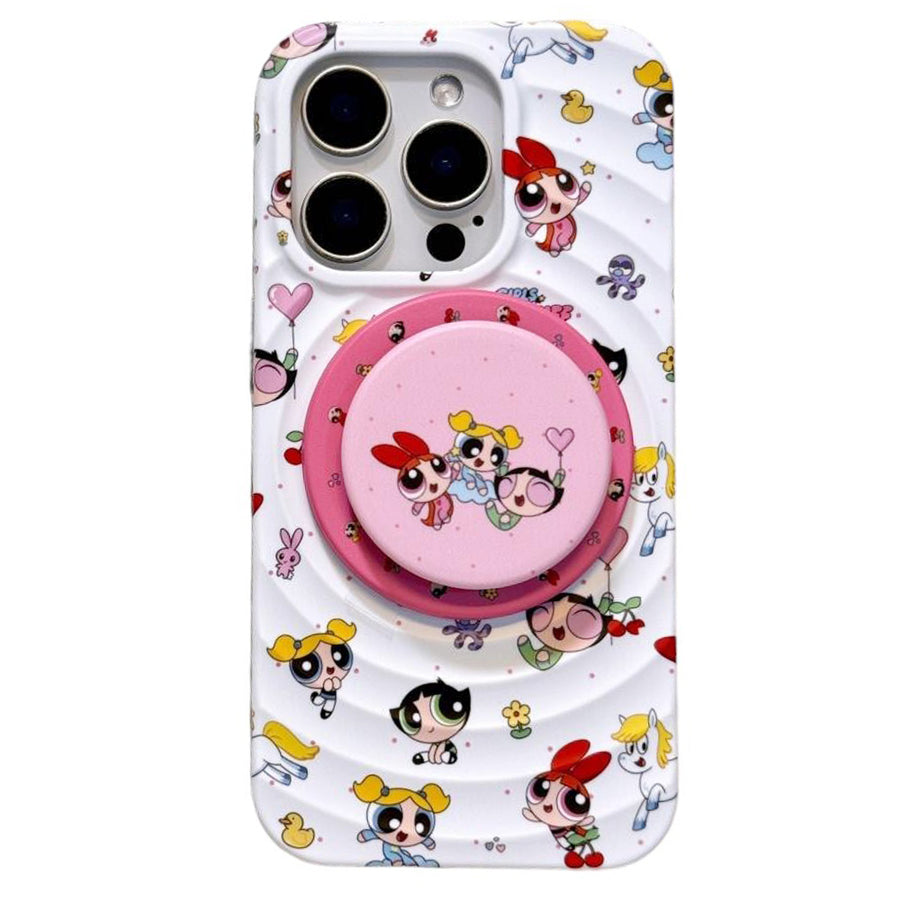 Boogzel Apparel Y2K Cartoon iPhone Case with Grip