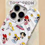 Boogzel Apparel Y2K Cartoon iPhone Case with Grip, view 4